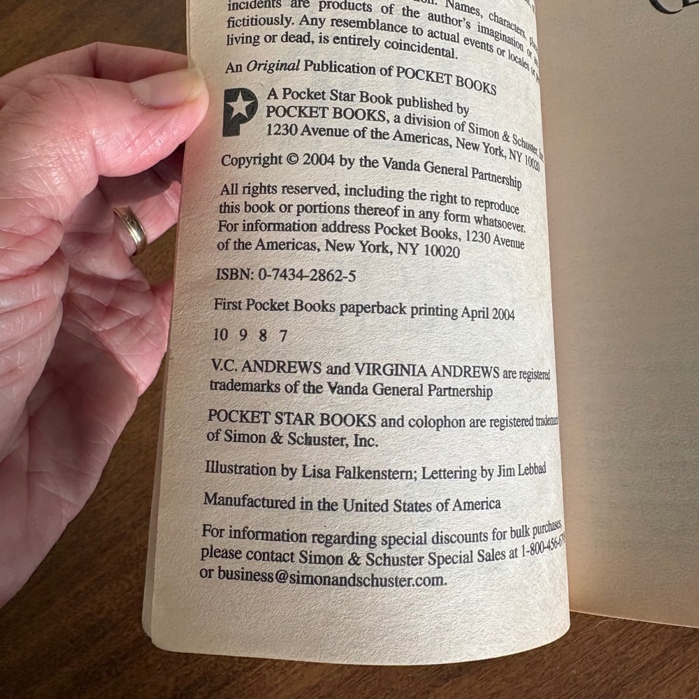 VC Andrews Gemini Series 1-3 Celeste Black Cat Paperbacks 1st Pocket Print - Picture 2 of 7